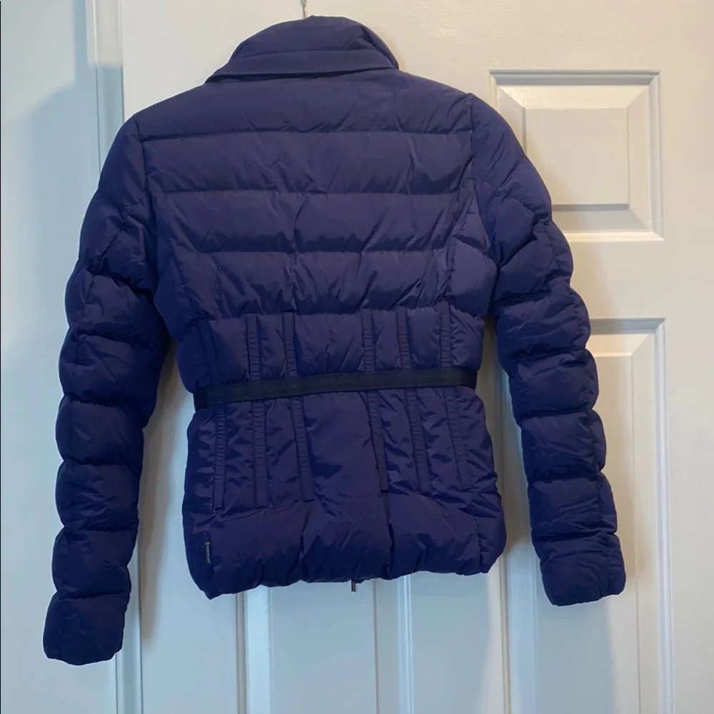 Moncler Navy Puffer Jacket - Picture 3 of 6
